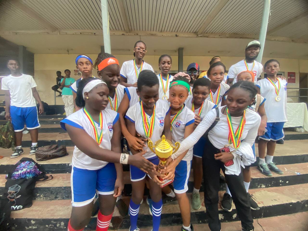 Victory celebration